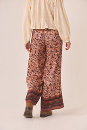 PANTALÓN FLORES CENEFA - PEACH