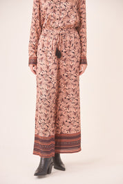 PANTALÓN FLORES CENEFA - PEACH