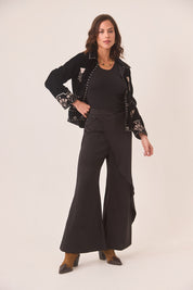 PANTALÓN FLUIDO PAREO - BLACK