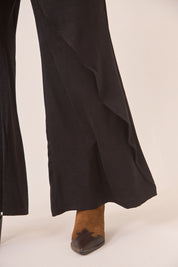 PANTALÓN FLUIDO PAREO - BLACK