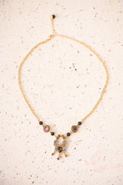 COLGANTE PIEDRAS - VIOLET