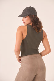 PANTALÓN ANCHO CARGO - CAMEL