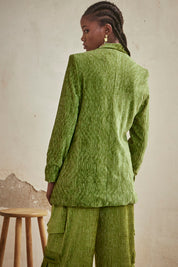 OVERSIZED BLAZER - LIME