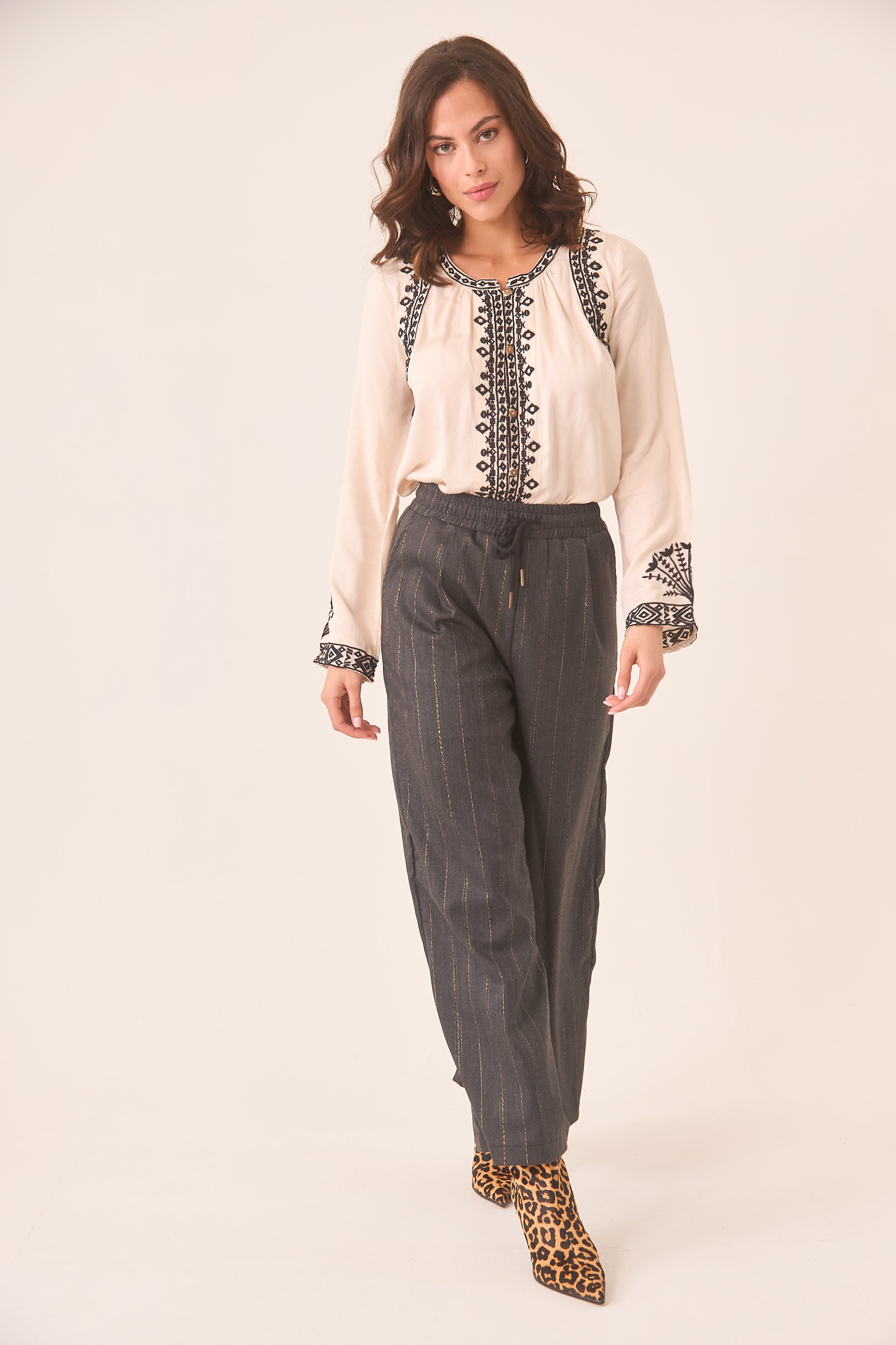 PANTALÓN JOGGING RAYA DIPLOMÁTICA - BLACK