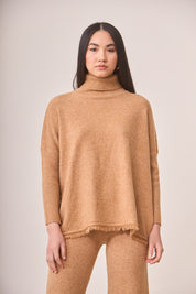 JERSEY BAJO FLECOS - CAMEL