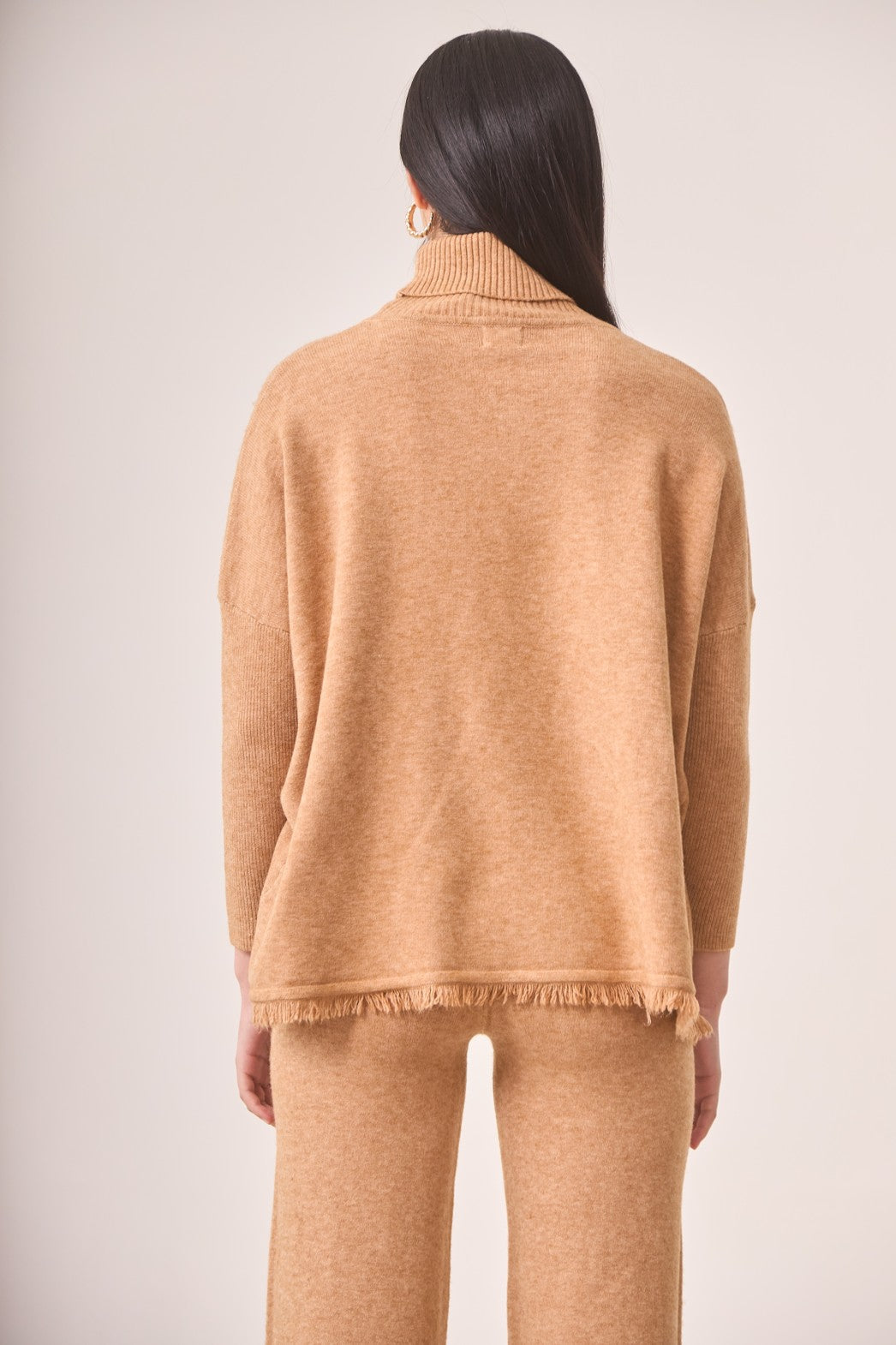 JERSEY BAJO FLECOS - CAMEL