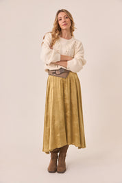 JERSEY FILIGRANAS BORDADAS - IVORY