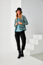 PANTALÓN CARGO SKINNY - BLACK