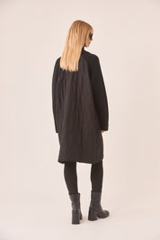 ABRIGO COMBINADO ACOLCHADO - BLACK