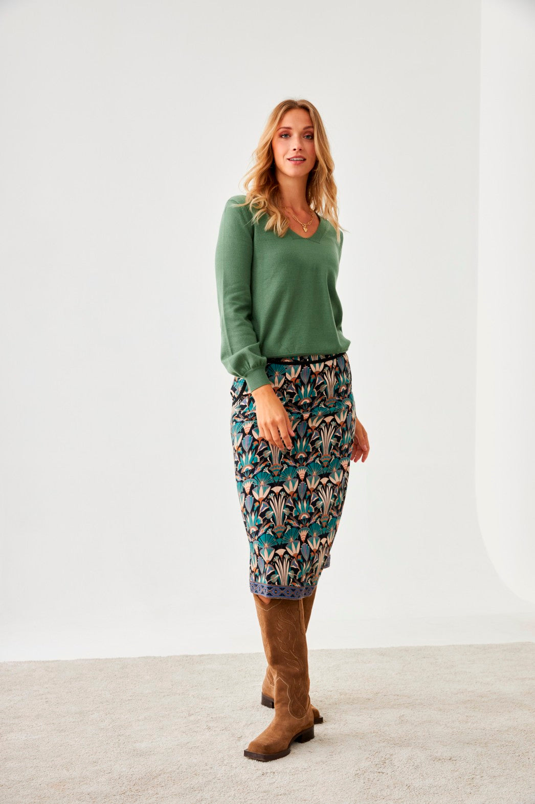 JERSEY ESPALDA TIRAS CRUZADAS - GREEN