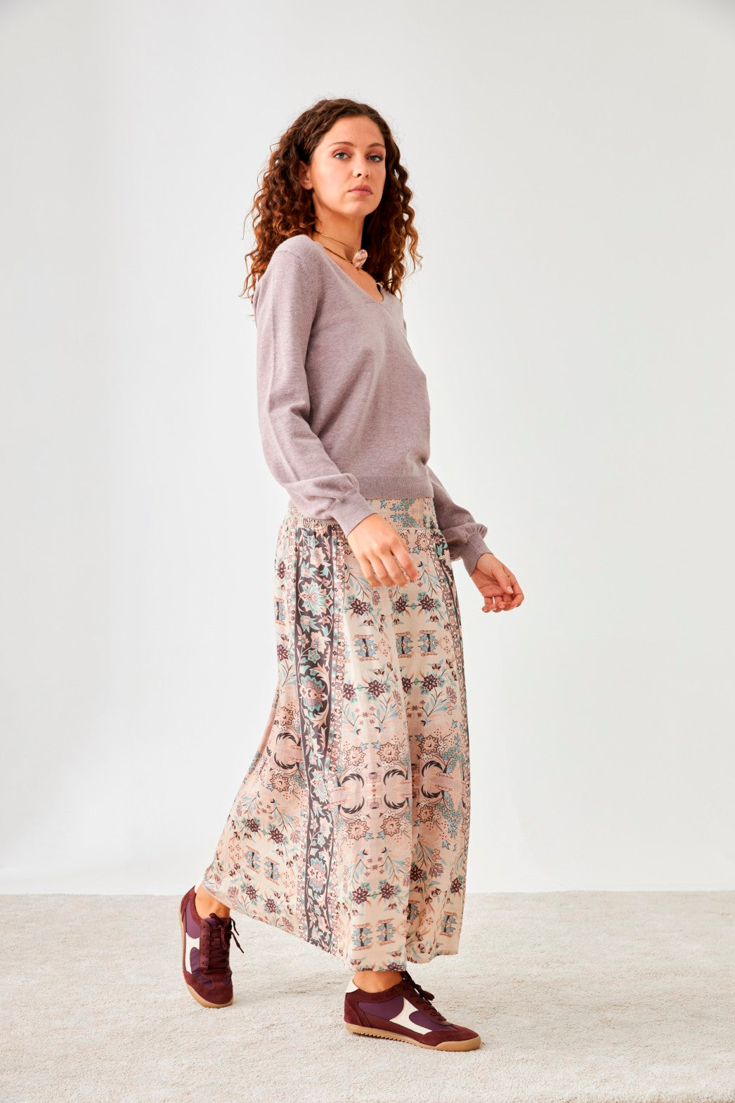 JERSEY TIRAS CRUZADAS ESPALDA - TAUPE