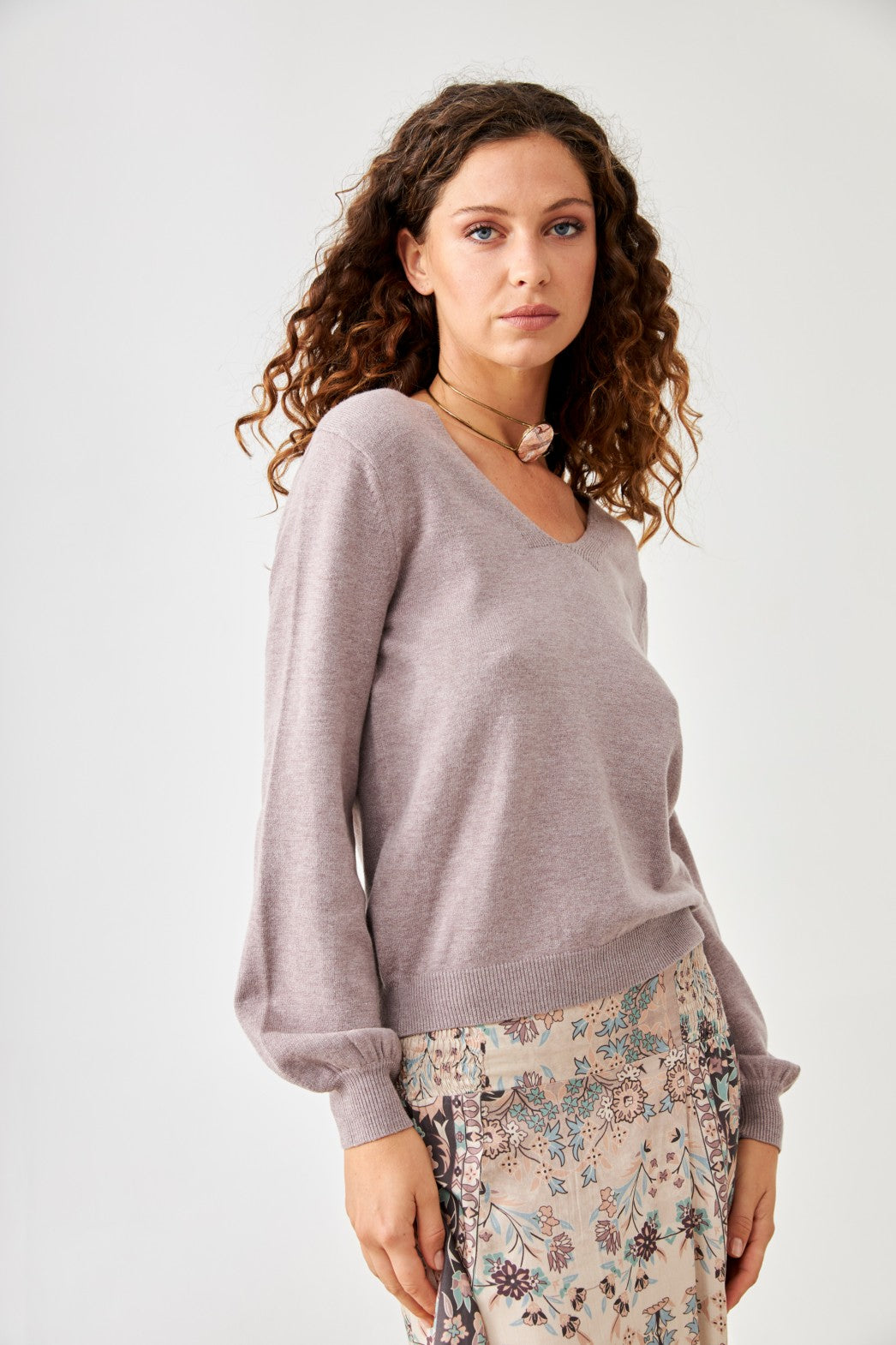 JERSEY TIRAS CRUZADAS ESPALDA - TAUPE