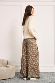 EMBOSSED DETAIL JERSEY - IVORY