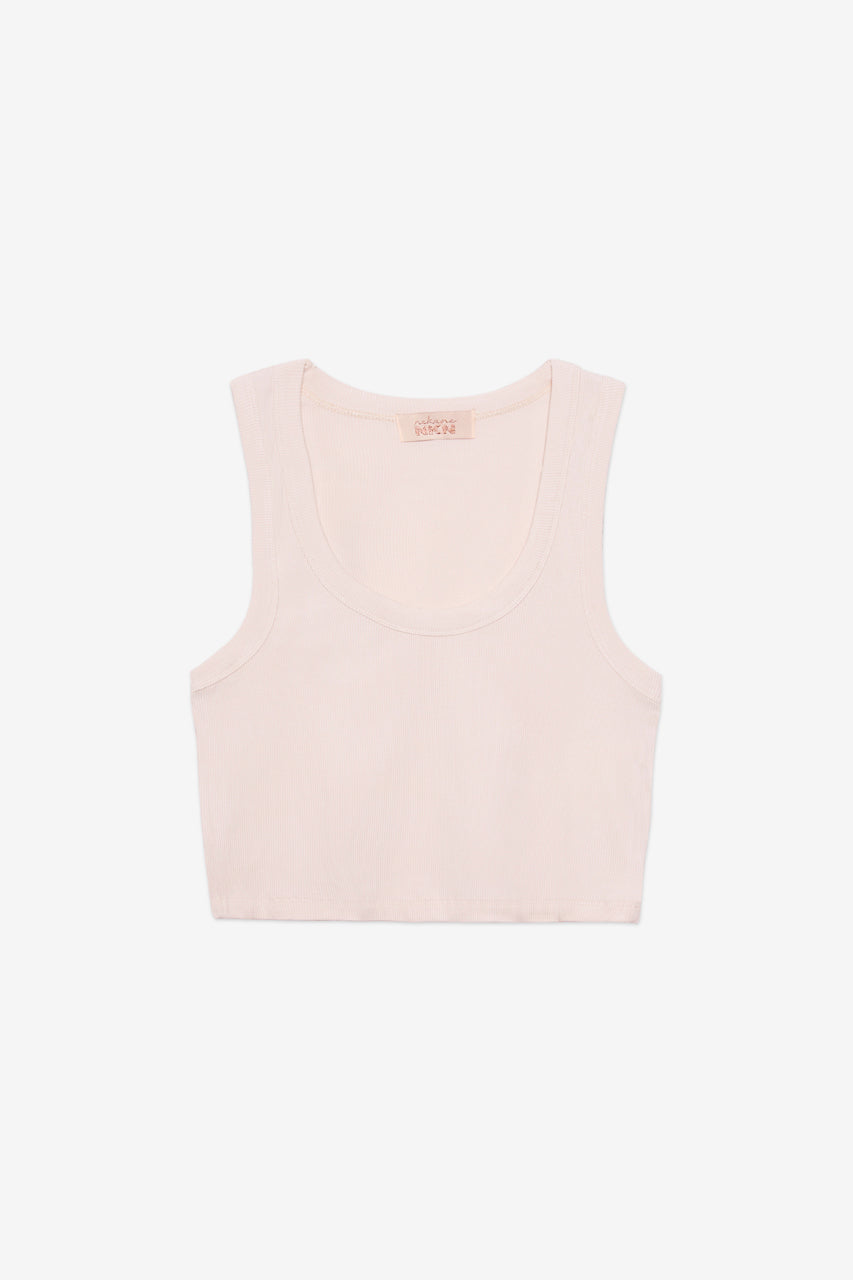 BASIC STRAPPY TOP - ECRU
