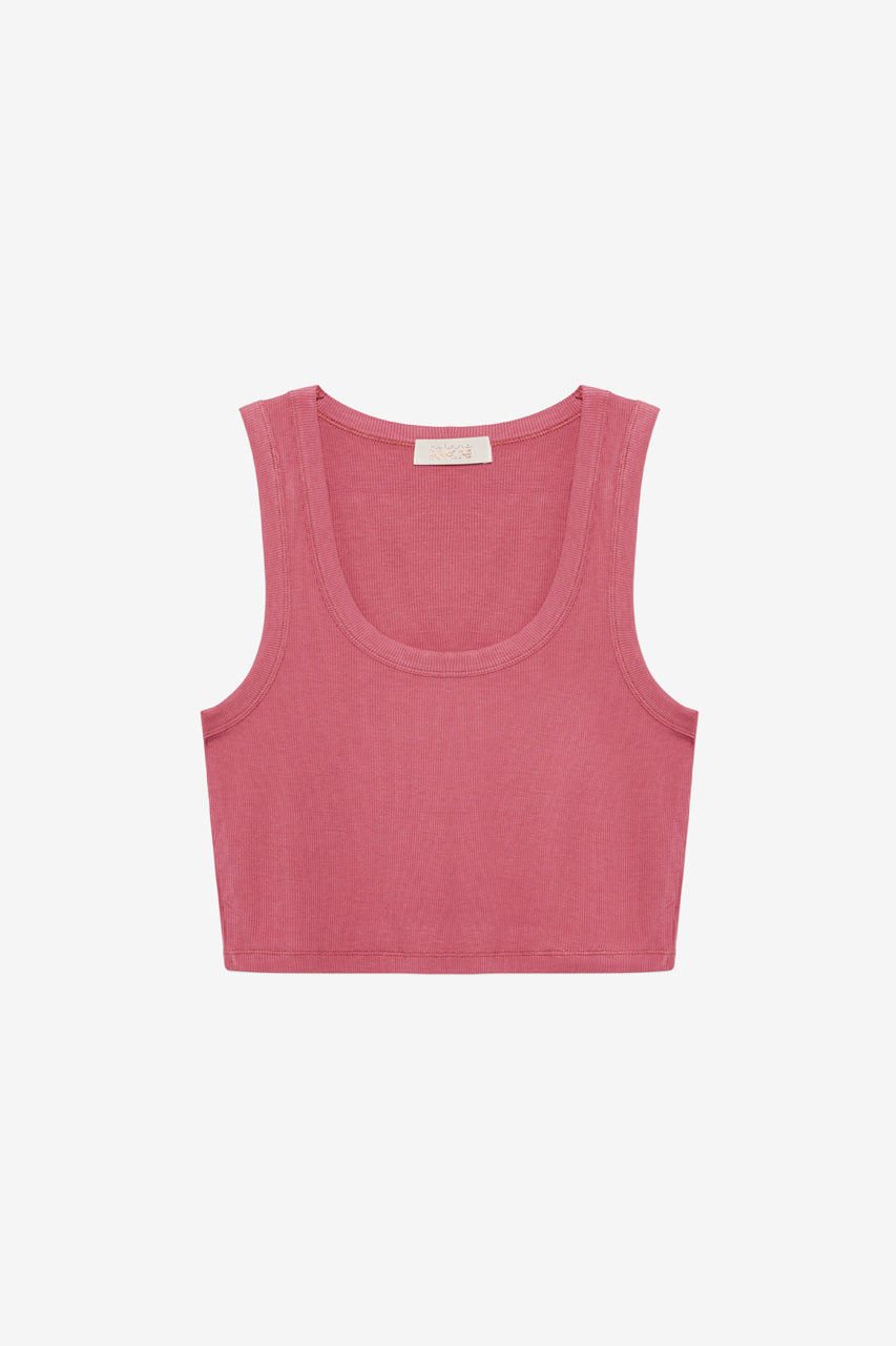 BASIC STRAPPY TOP - PINK