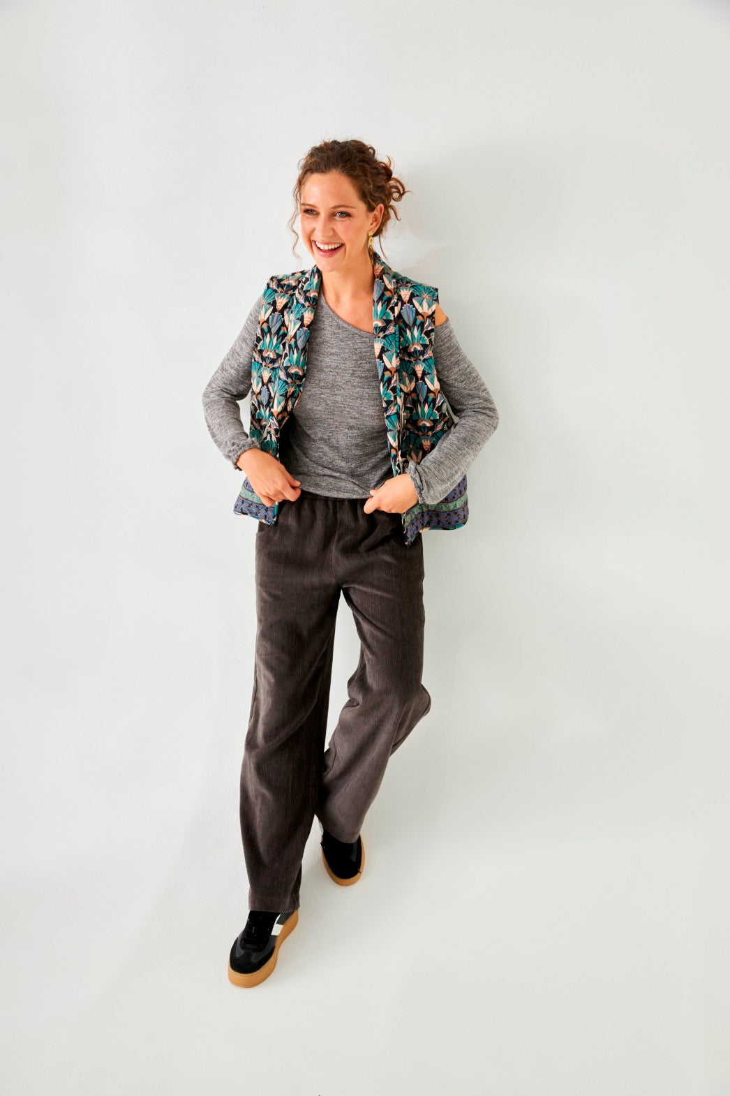 PANTALÓN JOGGING CINTURA AJUSTABLE - GREY