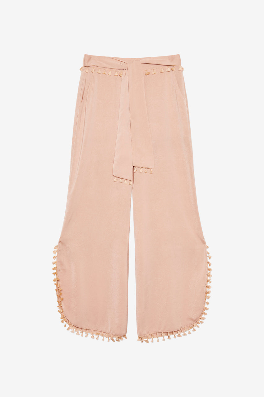 PANTALÓN FLUIDO FLECOS - CAMEL