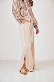 PANTALÓN FLUIDO FLECOS - CAMEL