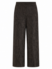PANTALÓN FLUIDO RECTO RAYAS FANTASÍA - NEGRO
