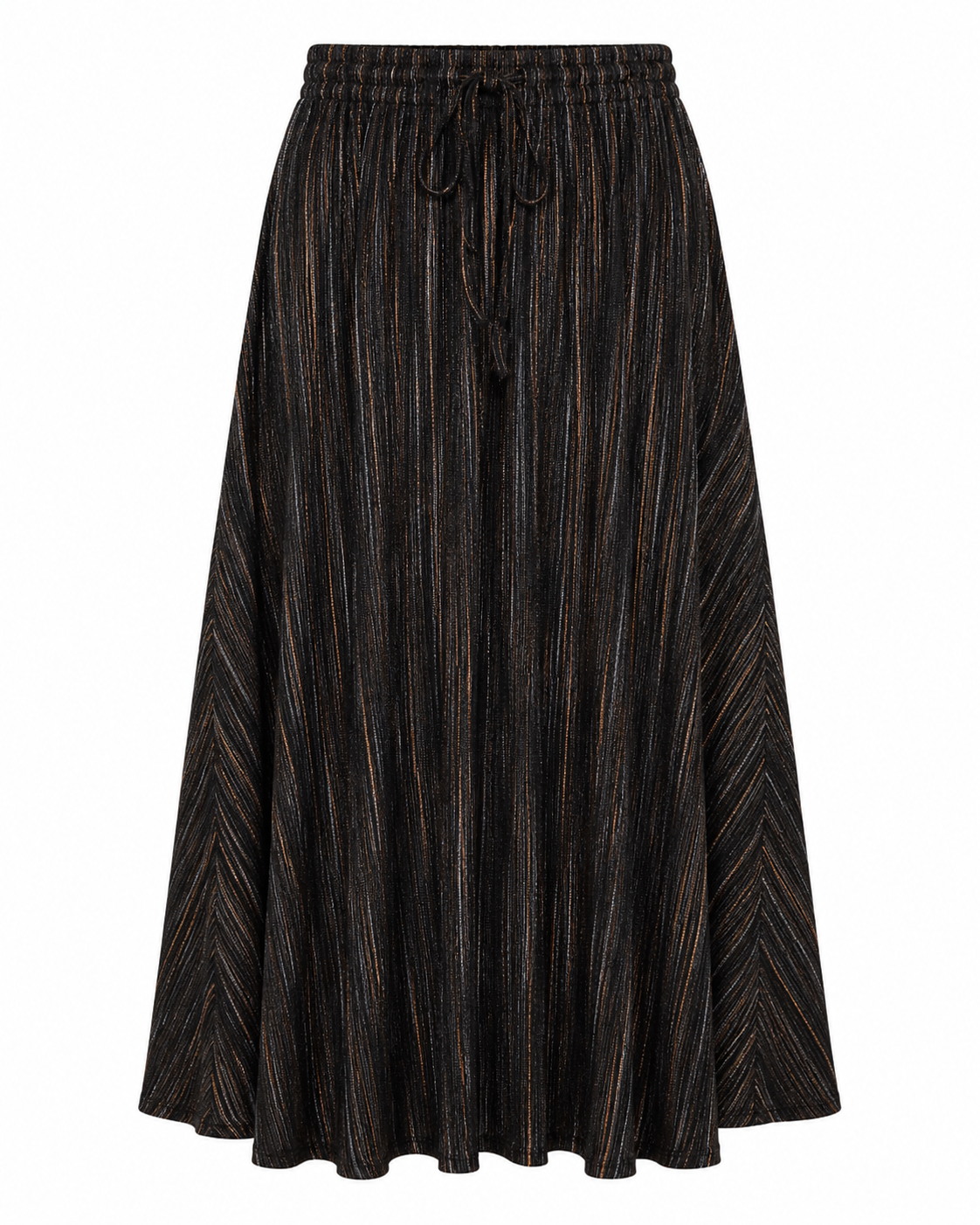 FANTASY MIDI SKIRT - BLACK