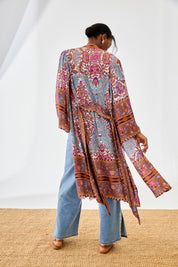 FLORAL PRINT TOP - PINK