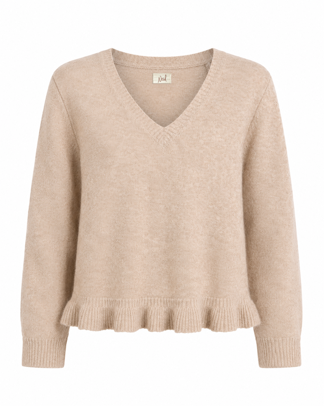 JERSEY LANA VOLANTES - CAMEL