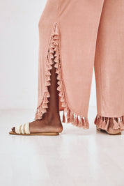 PANTALÓN FLUIDO FLECOS - CORAL