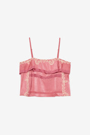 TOP TIRANTES BLONDA - ROSA