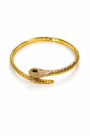 BRAZALETE SERPIENTE - DORADO