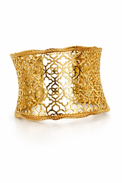 BRAZALETE METÁLICO - DORADO