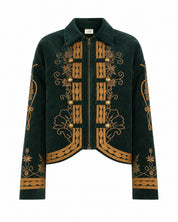 CHAQUETA TERCIOPELO MILITAR - VERDE