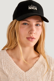 GORRA LOGO BORDADO - NEGRO