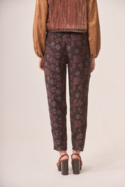 PANTALÓN CARGO ESTAMPADO - CHOCOLATE
