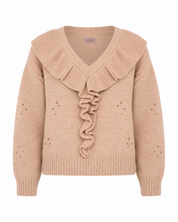 JERSEY VOLANTES Y TACHUELAS - CAMEL