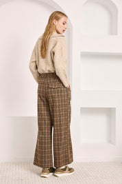 JERSEY CUELLO SOLAPAS - CAMEL