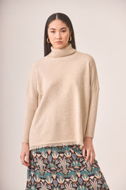 JERSEY BAJO FLECOS - IVORY