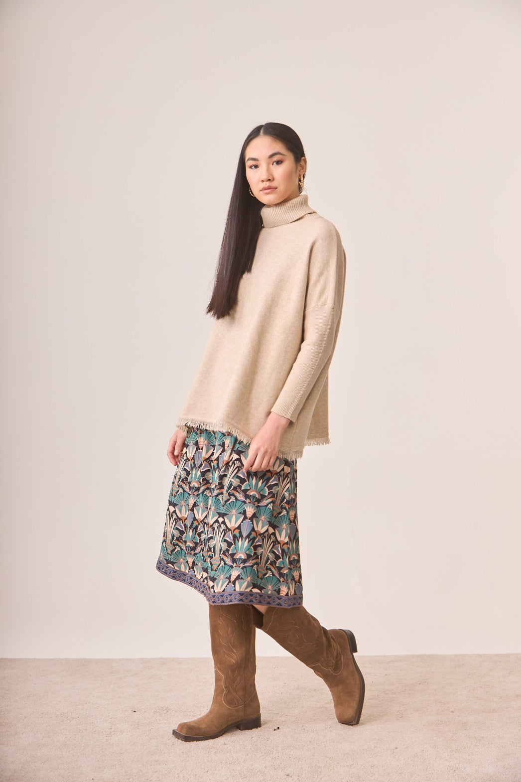 JERSEY BAJO FLECOS - IVORY