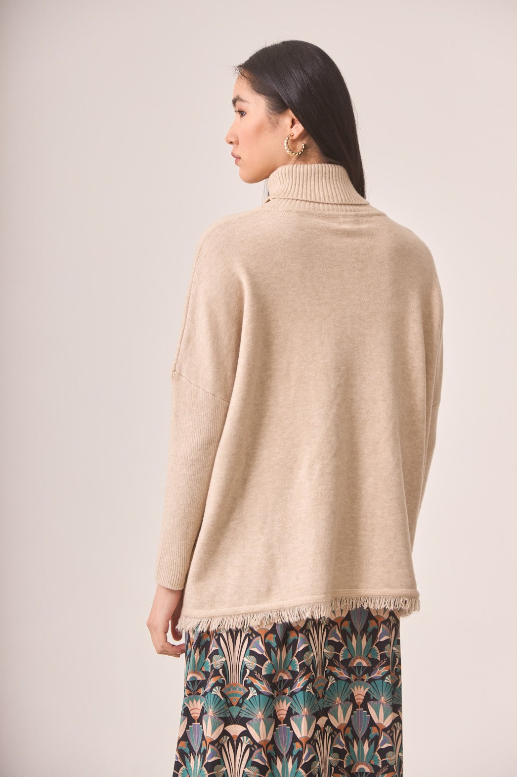 JERSEY BAJO FLECOS - IVORY