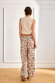 TOP FILIGREE EMBROIDERED - RAW