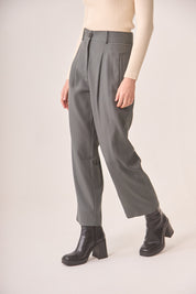 PANTALÓN SASTRE WIDE LEG - GREY