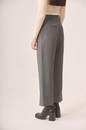 PANTALÓN SASTRE WIDE LEG - GREY