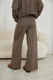 PANTALÓN PALAZZO CORAZONES - BLACK