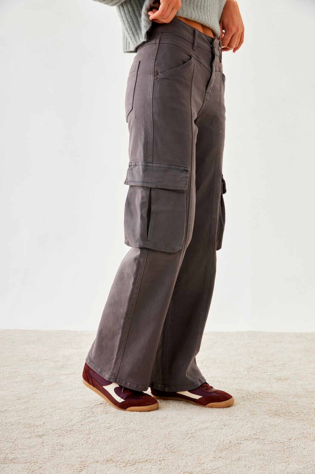 JEANS CARGO - GREY