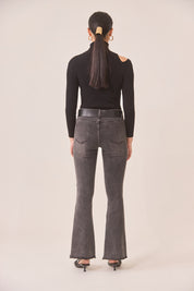 JEANS ABERTURA ORIENTAL - GREY