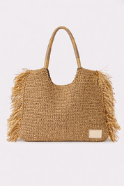 LUREX SHOPPER BAG - GOLD