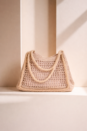 CROCHET BAG - PINK