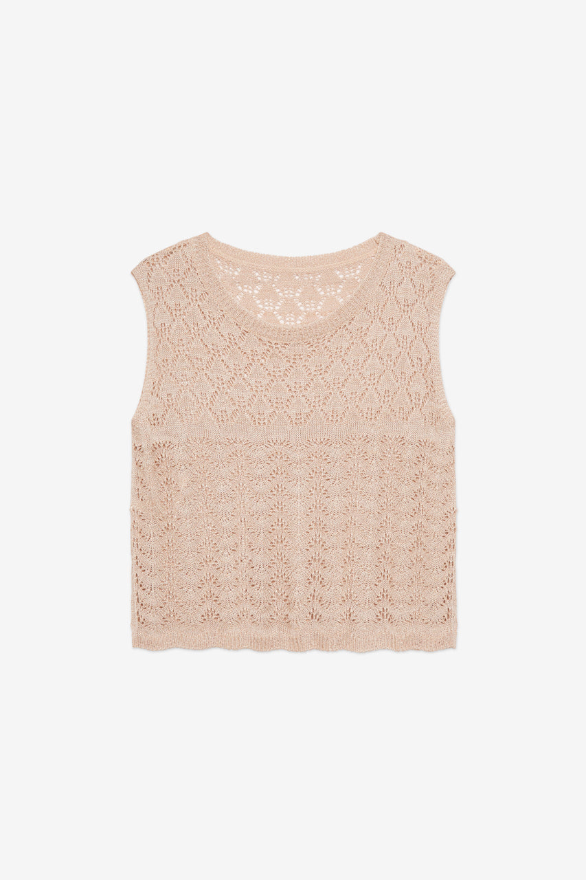 TOP PUNTO DETALLES MIX CALADOS - CRUDO