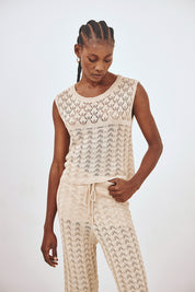 TOP PUNTO DETALLES MIX CALADOS - CRUDO