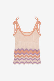 TOP DE PUNTO DETALLE ZIGZAG - VIOLET