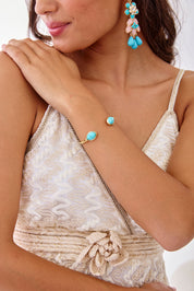 OPEN BRACELET - BLUE